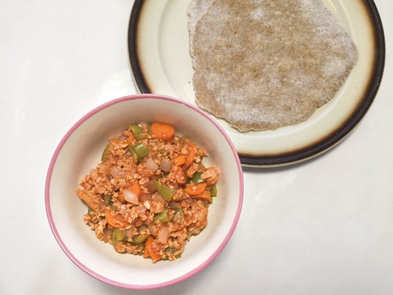 Boloñesa de soja texturizada – Cocina con Maru